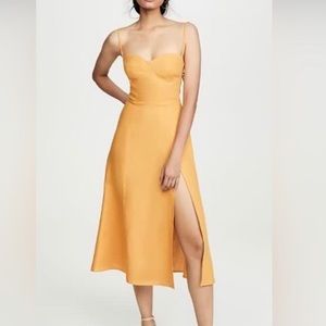 Reformation Midi Linen Dress